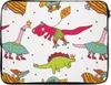 MuchoWow® Laptop Hülle 15 Zoll Muster - Dino - Farben - Produktbild-Vorschau 1