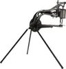 A black sewing machine with a tripod stand, isolated on a white background. Náhled obrázku produktu