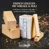 Lindenholz zum Schnitzen – 10-teiliges Set aus Lindenholz – Produktbild-Vorschau 6