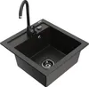 Mexen Vito 1-Becken-Granit-Spüle mit Mischbatterie Telma, Produktbild-Vorschau 1