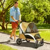 PawHut Hundewagen Hundebuggy klappbar für große Hunde & Produktbild-Vorschau 2