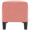 Sitzbank Rosa 100x35x41 cm Samt Produktbild-Vorschau 4