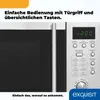 Exquisit Unterbau-Mikrowelle UMW 800G-3.1 Inox |  20 Liter Produktbild-Vorschau 9