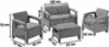 Set da giardino Corfu II - marrone / beige Anteprima dell’immagine prodotto 9