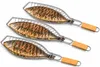 3er Set Fischbräter Fischkorb Grill 36x15 cm Fischgriller Produktbild-Vorschau 1