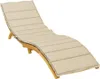 vidaXL Obal na lehátko béžový 200x70x3 cm Oxford Fabric Náhľad obrázku produktu 3
