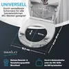 SANILO® WC sedátko s pomalým sklápěním a rychloupínáním Náhled obrázku produktu 5