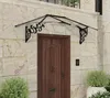 Canopia Tettoia Lily 2,16 x 0,9 nero trasparente Tettoia a Anteprima dell’immagine prodotto 7