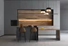 KAR-LIGHTING Pendelleuchte 3-flammig Schwarz‑Gold Metall Produktbild-Vorschau 4