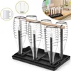 Flaschenhalter, Abtropfgestell Flaschen, Tassenhalter mit Produktbild-Vorschau 1