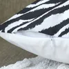 Kissenbezug Weiß Schwarz Zebra Muster Produktbild-Vorschau 5
