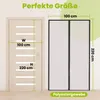 Insektenschutz Klemmvorhang Magic Magnetic 100 x 220 cm Produktbild-Vorschau 2