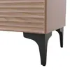 Dressoir HWC-Q84, kast/commode, deuren met 3D-structuur, Productafbeelding-voorbeeld 4