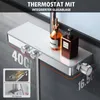 Rainsworth Duschsystem mit Thermostat und Glasablage Chrom Produktbild-Vorschau 3