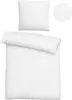 Biberna Bettwäsche weiß 1x 135x200 cm + 1x 80x80 cm Produktbild-Vorschau 8