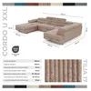 Wohnlandschaft Cordo U-Form XXL 345 cm Schlaffunktion 2 Produktbild-Vorschau 7