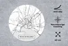 MuchoWow® Mauspad Mousepad Karte - Mallorca - Stadtplan - Produktbild-Vorschau 2