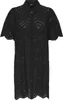 ONLY Stilvolles Kleid Lochstickerei Kurzarm Knopfleiste Produktbild-Vorschau 8