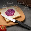 Frühstücksmesser Set 6 Stück Schwarz Wellenschliff Produktbild-Vorschau 4