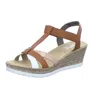 Rieker 61995-81 Schuhe Damen Plateau Keil Sandalen , Produktbild-Vorschau 41
