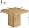 Tribesigns Esstisch für 4 Personen, 100*100 cm Esstisch im Produktbild-Vorschau 6