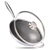 Wok in acciaio inox premium Reishunger - Diametro 32 cm - Anteprima dell’immagine prodotto 7