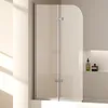 EMKE Paroi de douche pliante 100 x 140cm nano-revêtement Voir les images du produit 1