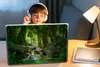 MuchoWow® Laptop Aufkleber Sticker Cover Dschungel - Steine Produktbild-Vorschau 3