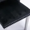Eetkamerstoelen, set van 2, fluwele bekleding, massief Productafbeelding-voorbeeld 11