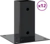 vidaXL Pfostenträger Quadrat 12 Stk. 71x71mm Produktbild-Vorschau 1
