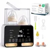 2026 er 12-in-1 Babyflaschenwärmer Sterilisator 2 Flaschen Produktbild-Vorschau 1