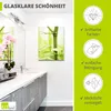 ARTland Glasbild Bambus Zweig Größe: 45x60 cm Produktbild-Vorschau 2