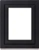 A black window frame on a white background. Anteprima dell’immagine prodotto