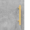 vidaXL Highboard gris béton 69,5x34x180 cm Bois composite Voir les images du produit 11