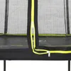 A close-up view of a trampoline safety net zipper. Náhled obrázku produktu