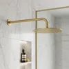 Rea Douchearm Rond Js-9021 40cm Brush Gold Productafbeelding-voorbeeld 6
