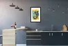MuchoWow® MuchoWow® Gerahmtes Poster Tiger - Abstrakt - Produktbild-Vorschau 2