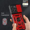 Outdoor Panzer Hülle für Motorola Moto G67 Rot Produktbild-Vorschau 2