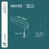 VOUNOT® Zugluftstopper für Türen 500cm, Selbstklebende Produktbild-Vorschau 3