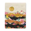 MuchoWow® Mauspad Mousepad Blumen - Gold - Marmor 30x40 cm Produktbild-Vorschau 1
