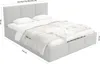 FEDVE Polsterbett Fondi Slim aus Bouclé-Stoff 120x200 cm, Produktbild-Vorschau 9