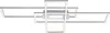 JUST LIGHT ASMIN LED Deckenleuchte CCT Dimmbar 45W stahl Produktbild-Vorschau 17