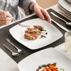 MALACASA, Serie Julia, 6 Tlg. Flachteller Set aus Porzellan Produktbild-Vorschau 5