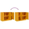 vidaXL Credenza giallo senape 99x39x73 cm acciaio Anteprima dell’immagine prodotto 10