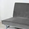 Elastischer Velours-Bezug für Schlafsofa / Couch 190–210 cm Produktbild-Vorschau 4