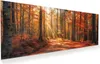 Glasbild 100x40cm in XXL für Wohnzimmer, Schlafzimmer Motiv Produktbild-Vorschau 1