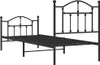 vidaXL Bedframe met hoofdeinde en voeteneinde, metaal, Productafbeelding-voorbeeld 5