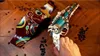 Puzzle 3D, Rewolwer klasyczny niebieski, HC, drewno, 176 Podgląd zdjęcia produktu 3