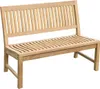 Stabile Gartenbank Kingsbury in Premium Teak ohne Armlehne Produktbild-Vorschau 1
