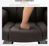 Poltrona relax con funzione massaggio Poggiapiedi Poltrona Anteprima dell’immagine prodotto 5